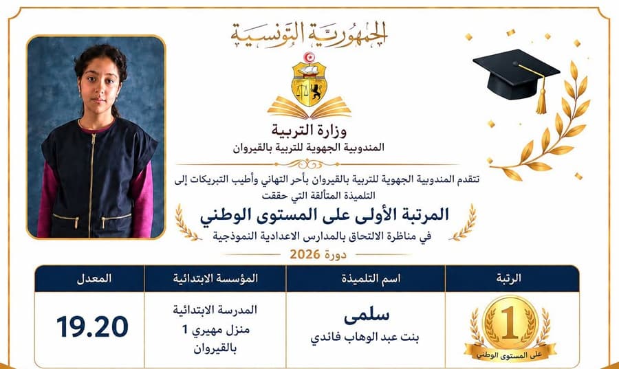 Salma Al-Faidi tops Cesem exam with medical ambitions