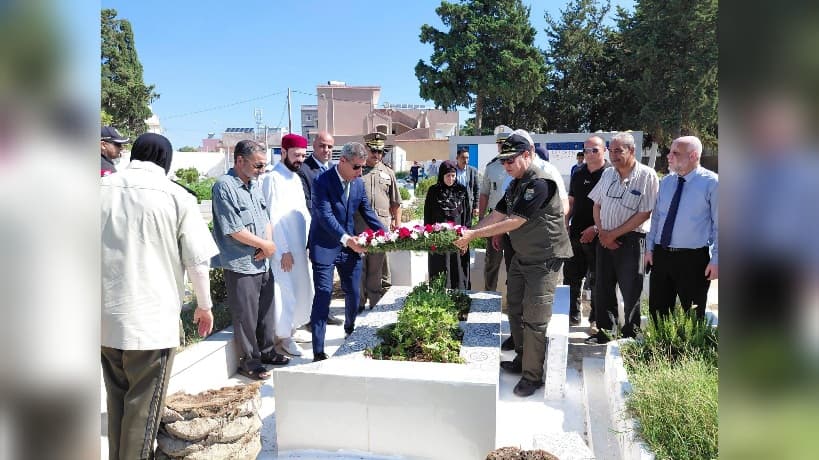Jarzouna commemorates the martyrdom of First Lieutenant Hamza Al-Dallali of the National Guard