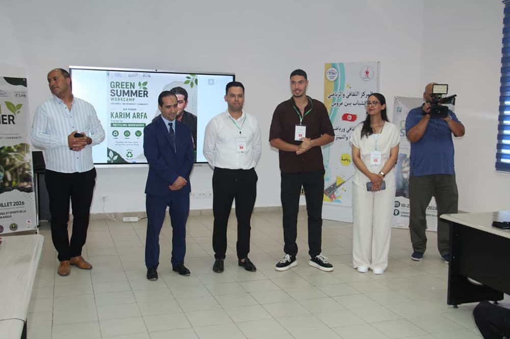بنعروس تبدأ فعاليات المخيم الصيفي الشبابي الأخضر