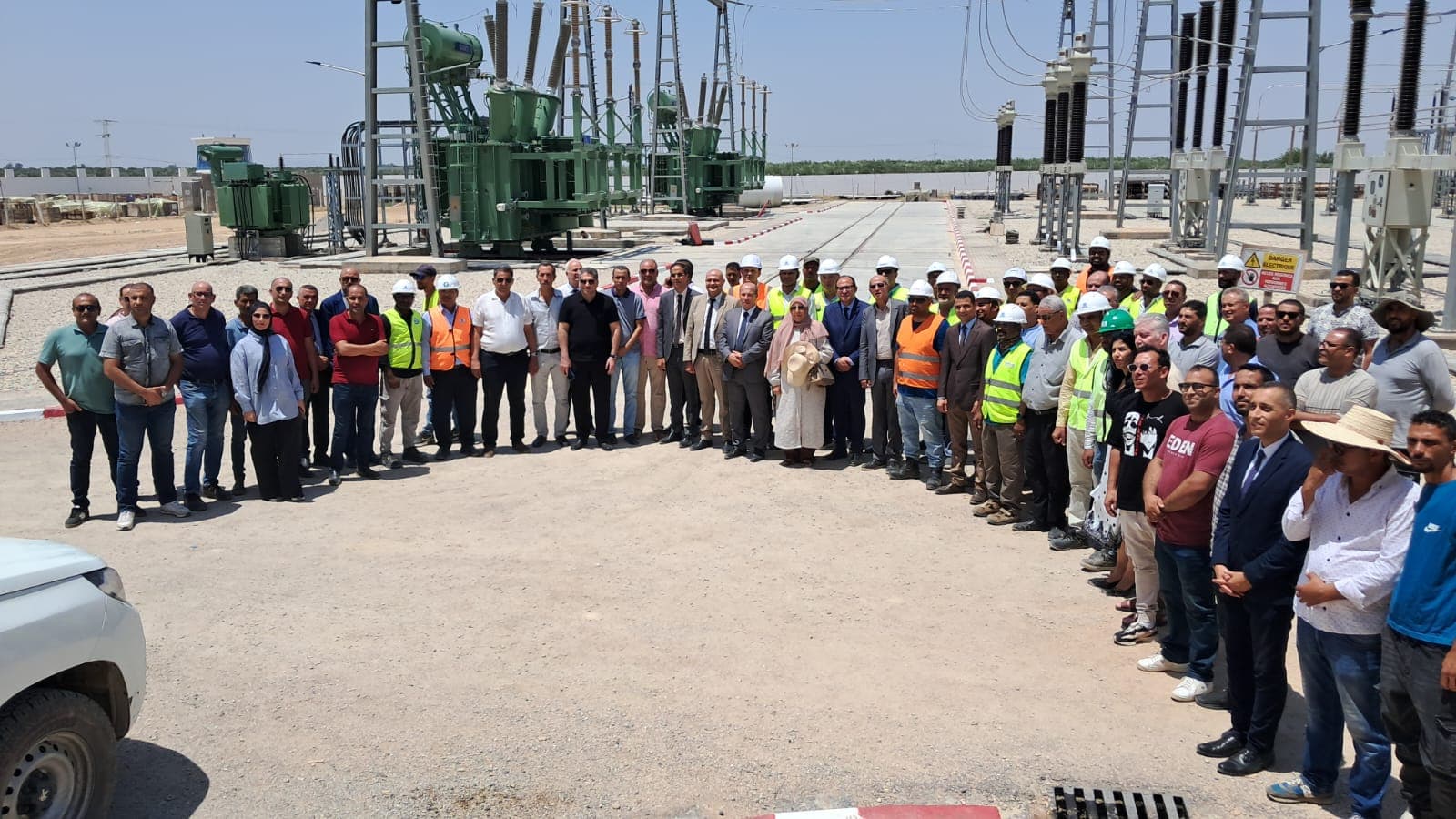 القيروان تدشين محطة تحويل الكهرباء ذات الجهد العالي والمتوسط بزعفرانة