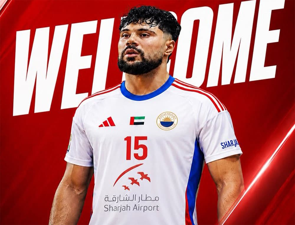 علاء مصطفى يتعاقد مع نادي الشارقة الإماراتي