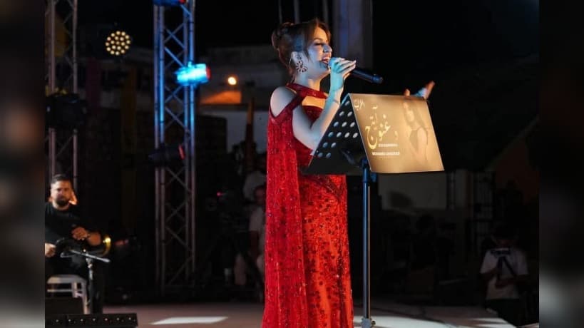 Aya Dagnoug shines at Bizerte Festival