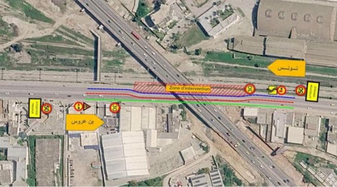National Route 1 lane closed from July 24