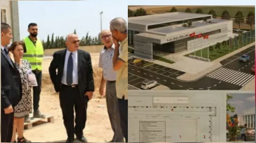 منوبة تبدأ بناء المسبح البلدي