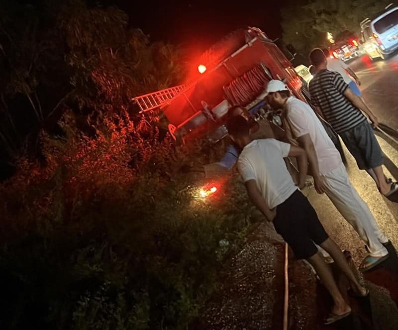 Sulayman puts out fire on National Road 26