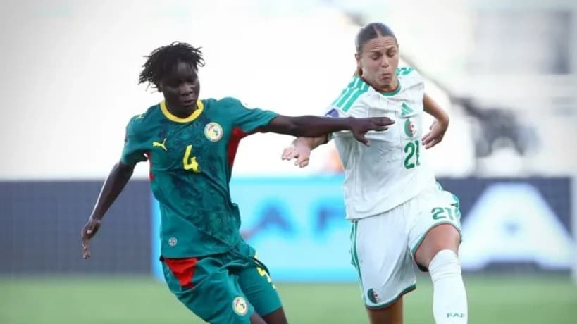 الجزائر تتفوق على السنغال بكأس أفريقيا للنساء