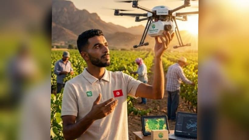 تونسي يطور نظام ذكاء اصطناعي لمتابعة الضيعات