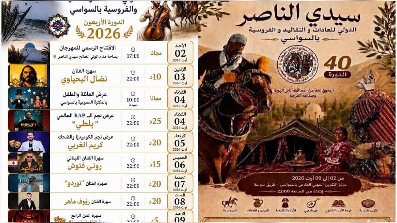 Mahdia Sidi Nasser Festival Marks 40th Anniversary