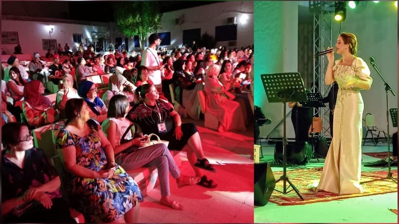 آية دغنوج تتألق في مهرجان الفسقية الثالث