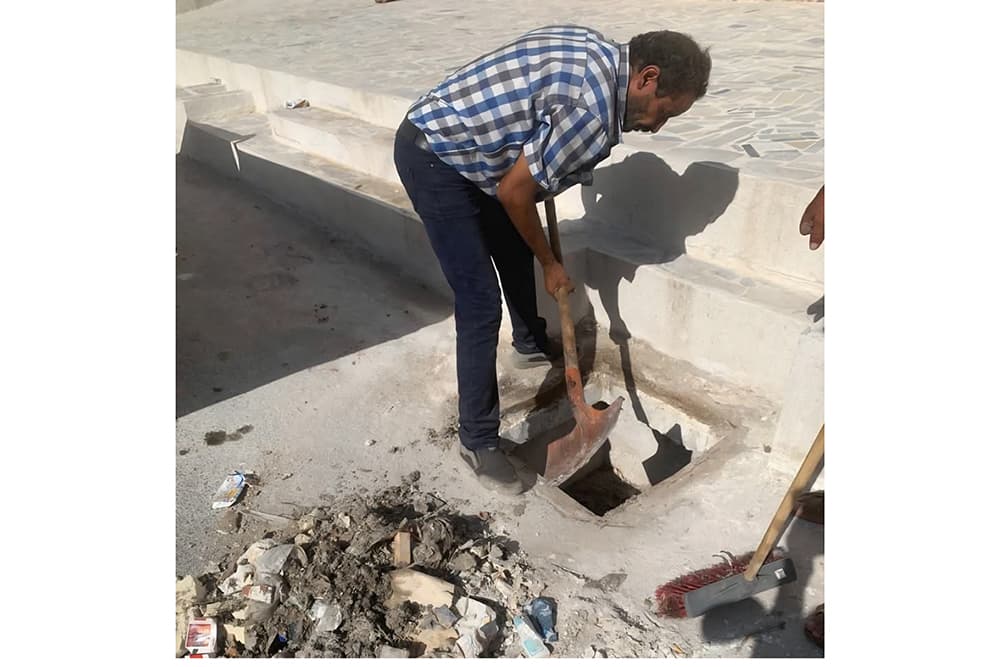 Monastir executes rainwater network work