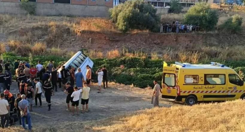 Six dead and eighteen injured in Guelma bus accident