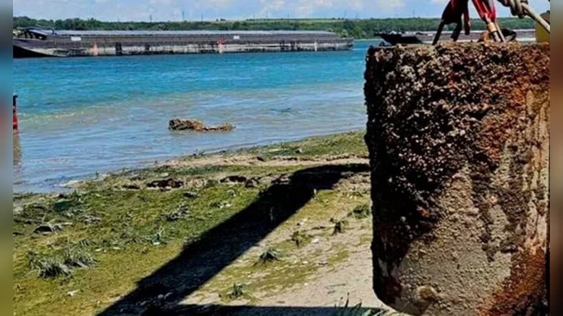 ذخائر حربية في حطام سفن ألمانية بالدانوب