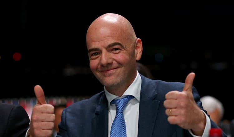 Argentina and Mexico back Infantino