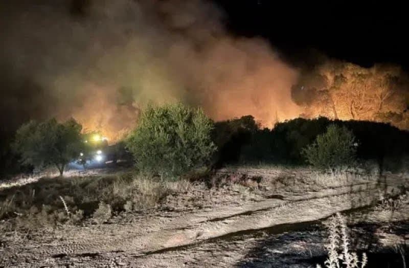 سيطرة بنسبة 98 على حريق جبل المرقب