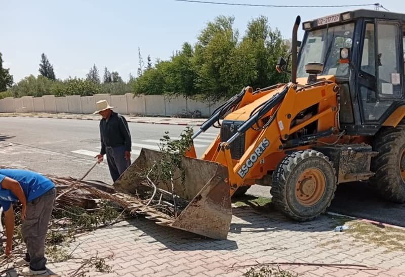 Kairouan Ain Jalloula Prep for Rain