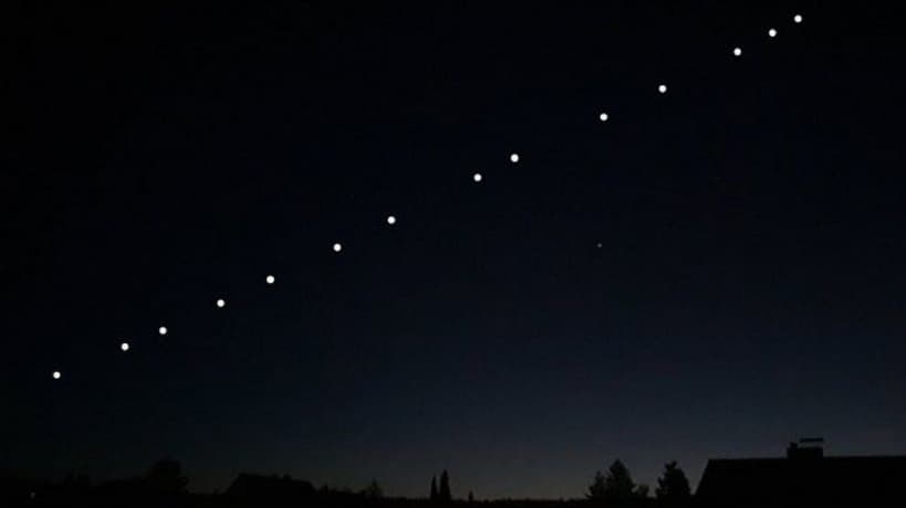 Tunisian Sky Objects Identified as Satellites