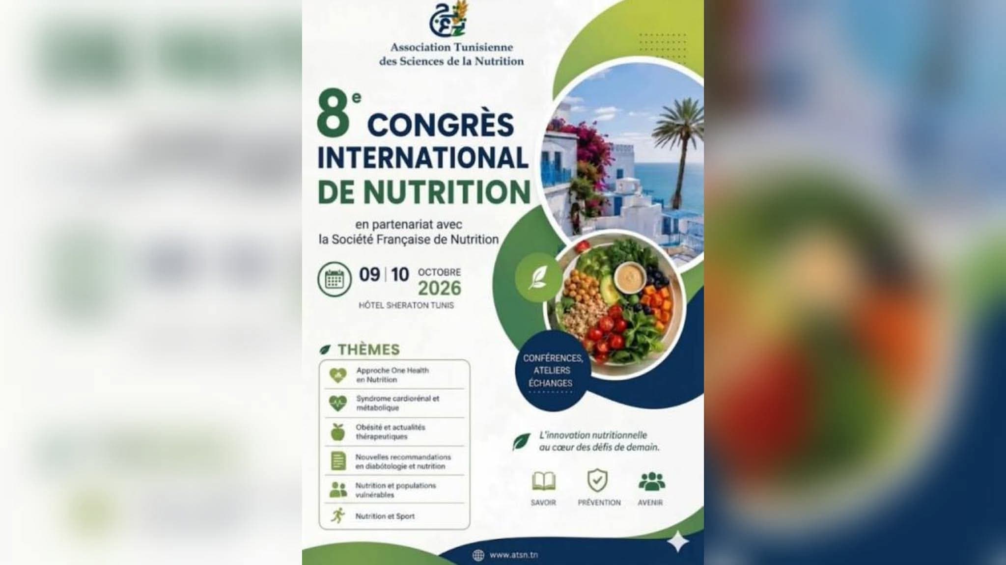 Tunis hosts 8th International Nutrition Conference
