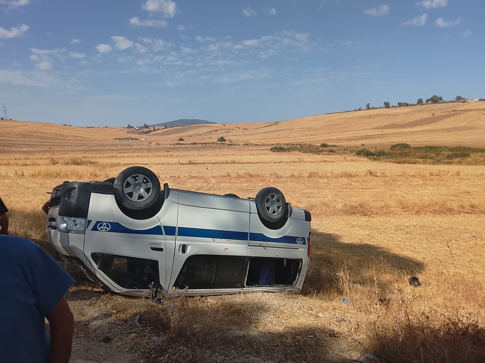 Traffic accident injures two in Wadi Gharib