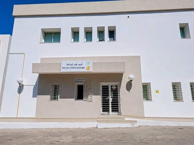 Upgrading Immunology Dept with modern labs