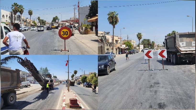 Jendouba initiates work on National Road 6
