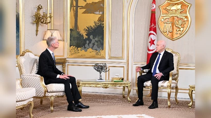 Finnish ambassador bids farewell to Tunisian President