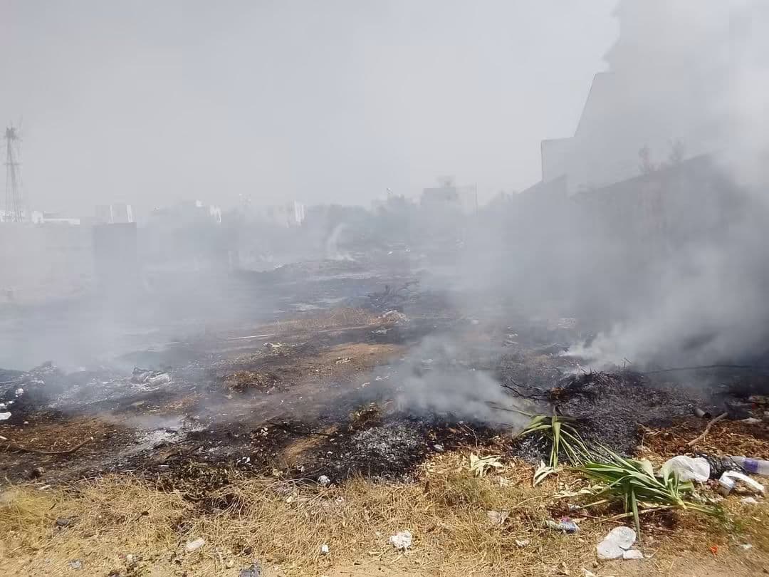 Fire erupts in Sahel camps