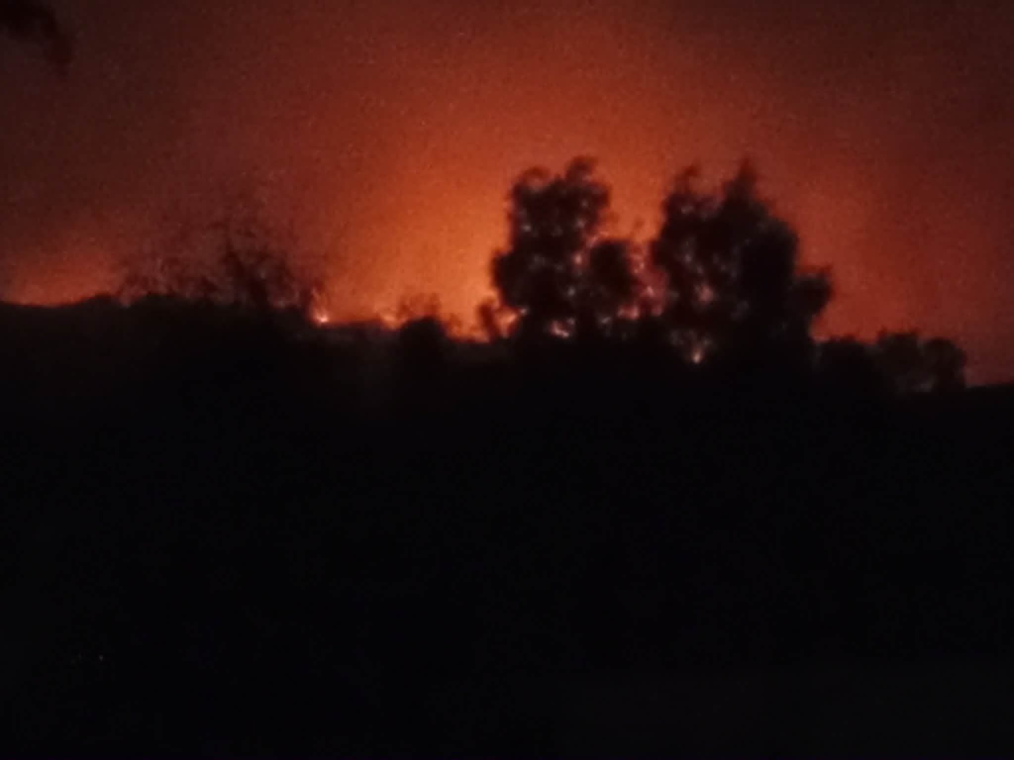 Fire in Mount Eishoun Prisoners