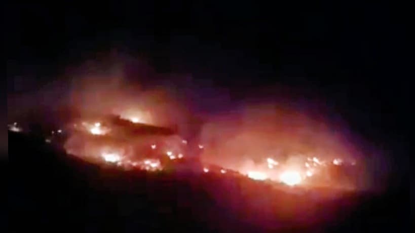 Al-Waslaty wildfire spreads to Jabal Al-Qitoun