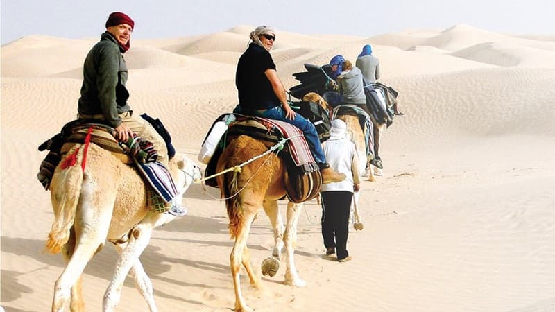Preparing for peak desert and oasis tourism