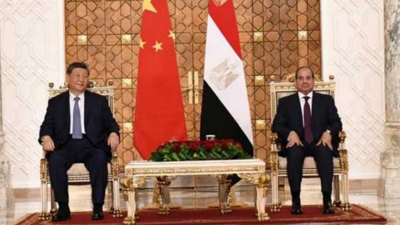 مصر والصين تتفق على 5 مبادرات