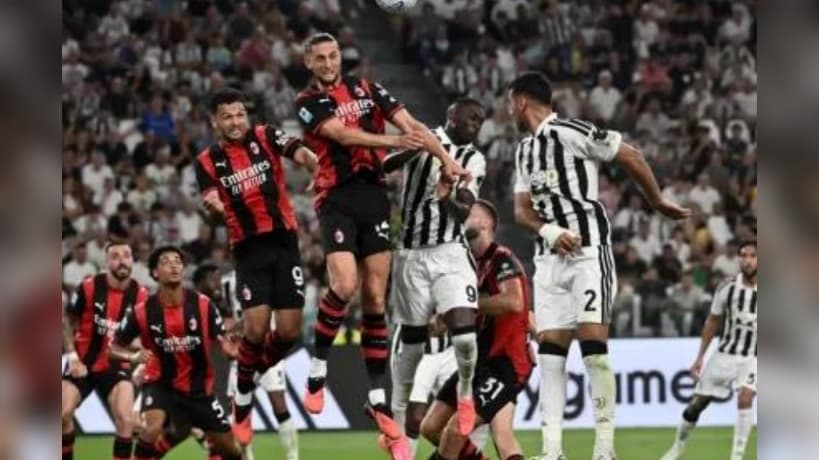 جوفنتس يتعادل مع الميلان