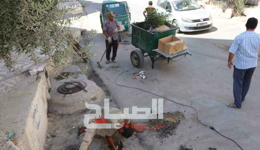 المكنين تابعة لوادي عياد وتعزيز الاستعدادات للفيضانات