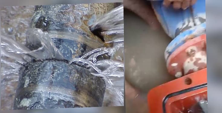 Kasserine Water Line Damaged Again