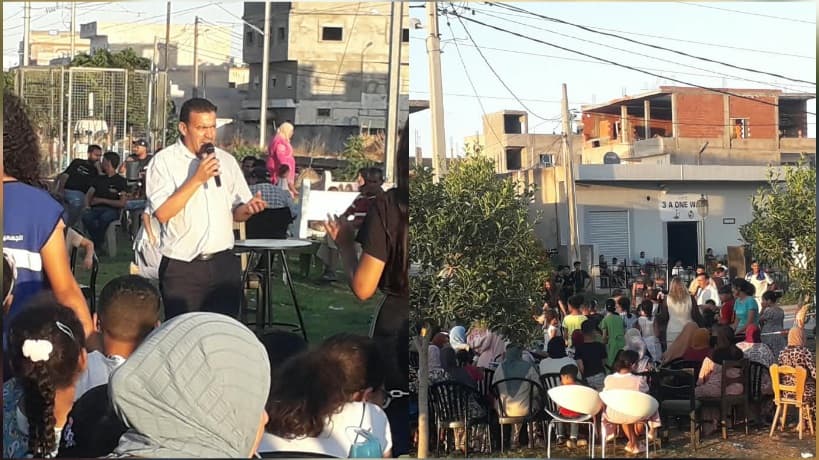 الجمعية تحتفي بأطفال وادي الليل قبل العودة