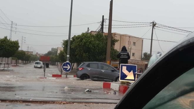 Kasserine river levels drop, traffic normalizes