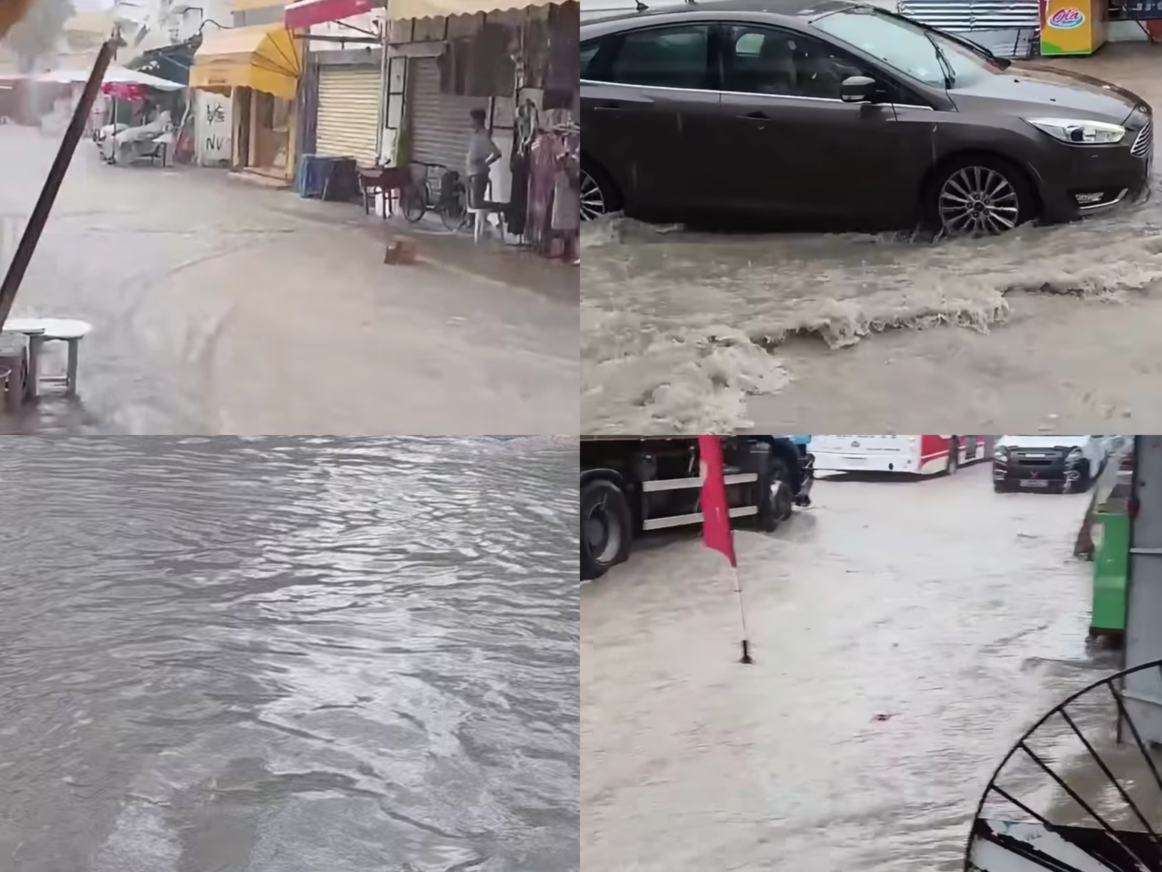 Heavy Rainfalls in Nabeul City