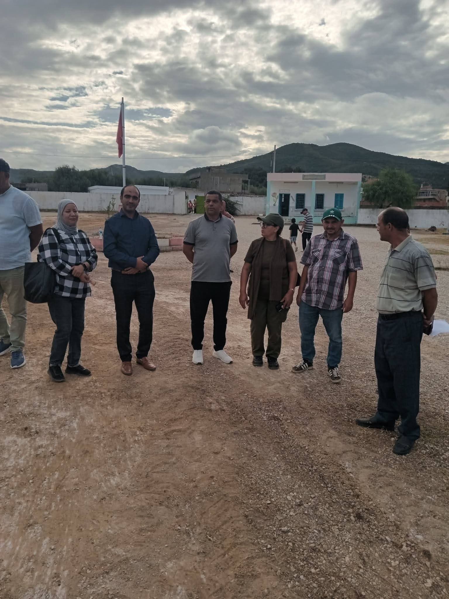Tebourba prepares for rainy season with black spot cleanup