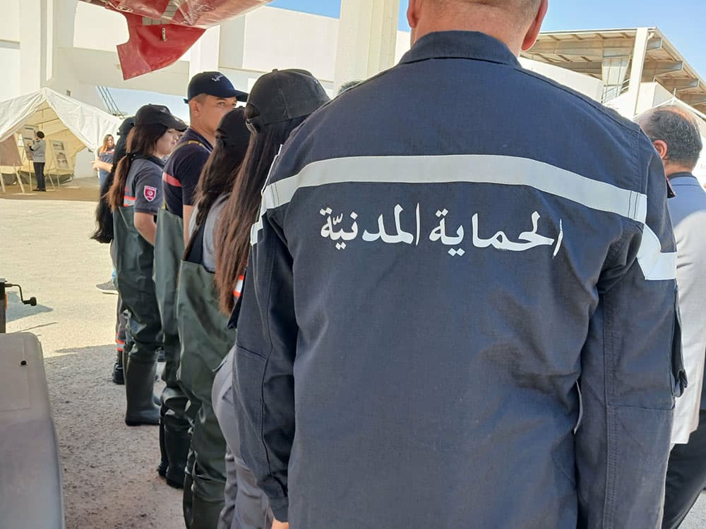 صفاقس تجريب جاهزية الحماية المدنية
