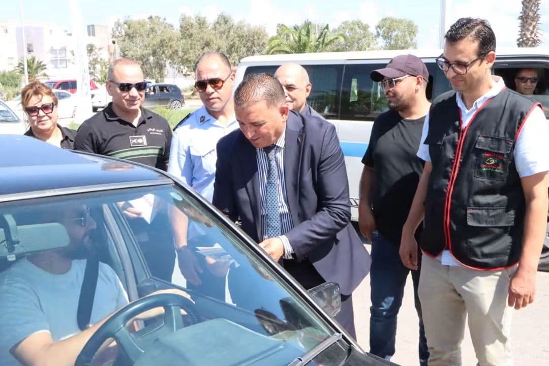 Monastir promotes road safety against floods