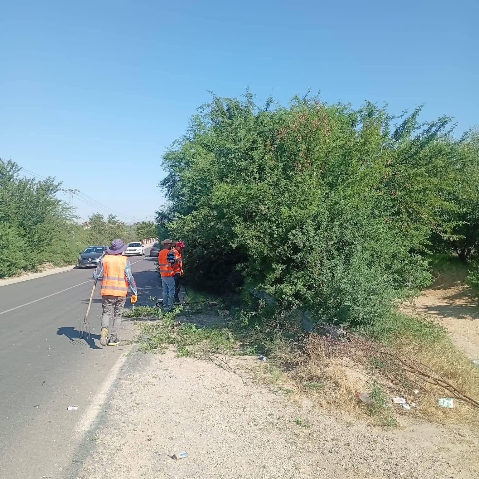 Kairouan conducts road maintenance