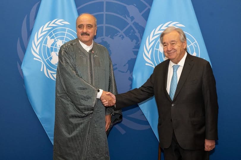 Foreign Minister in UN Meeting