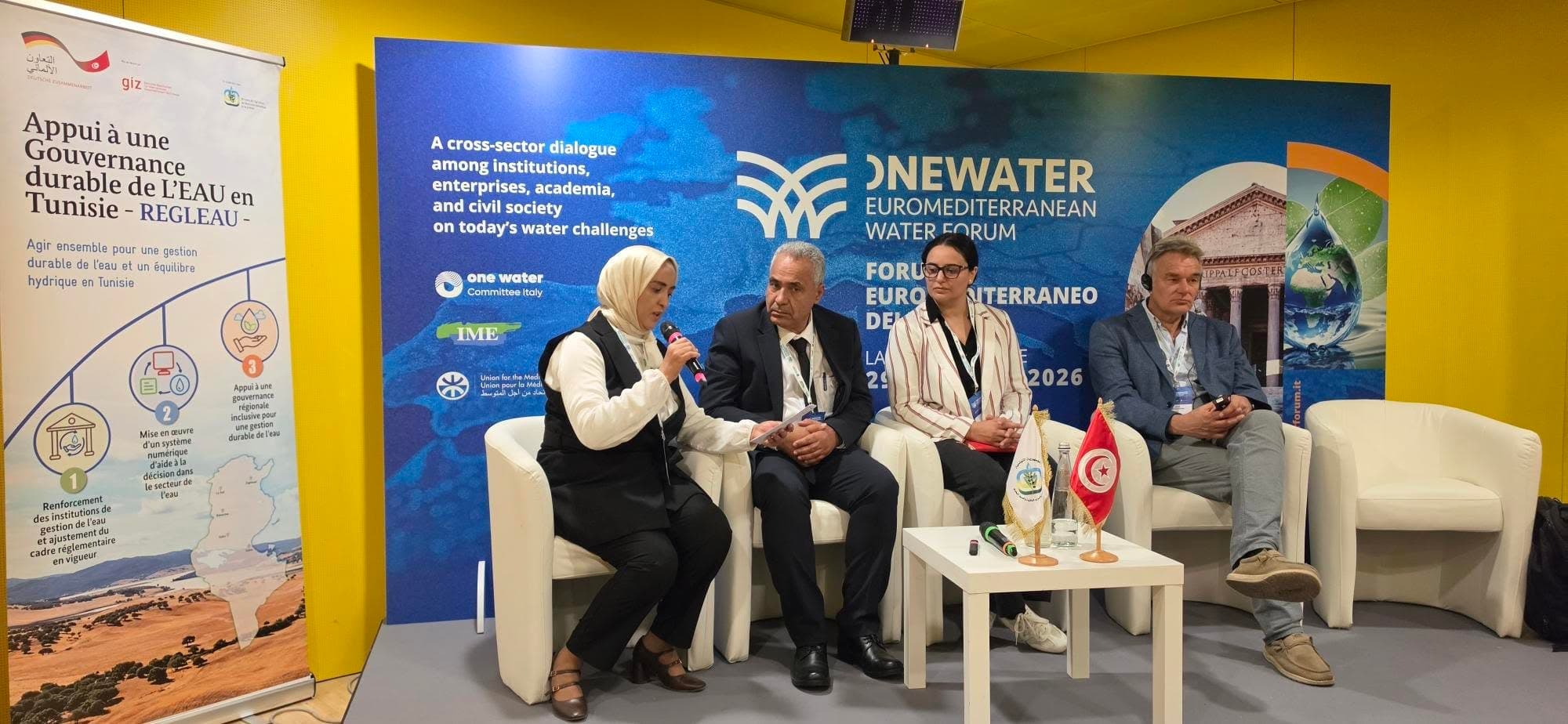 Tunisia attends Euro-Med Water Forum in Rome
