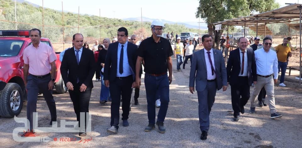Jendouba governor reviews Radgha Dam and Ghardimaou Hospital
