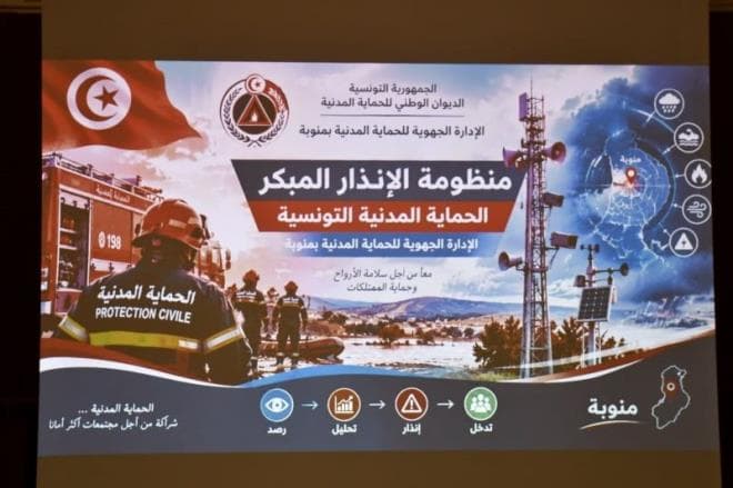 Manouba presents early warning support results