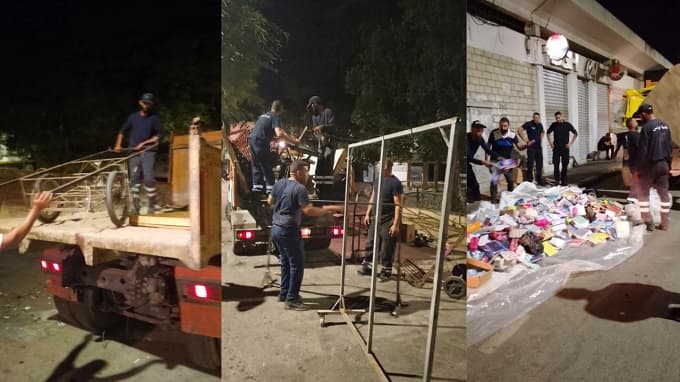 Tunis Municipalities Seizes 535 Vendor Carts
