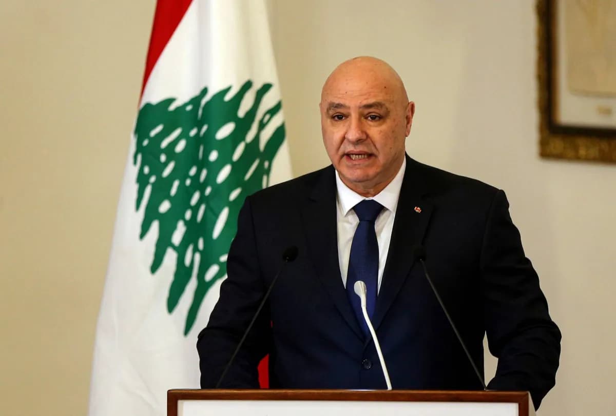 Lebanese President Announces War Negotiations