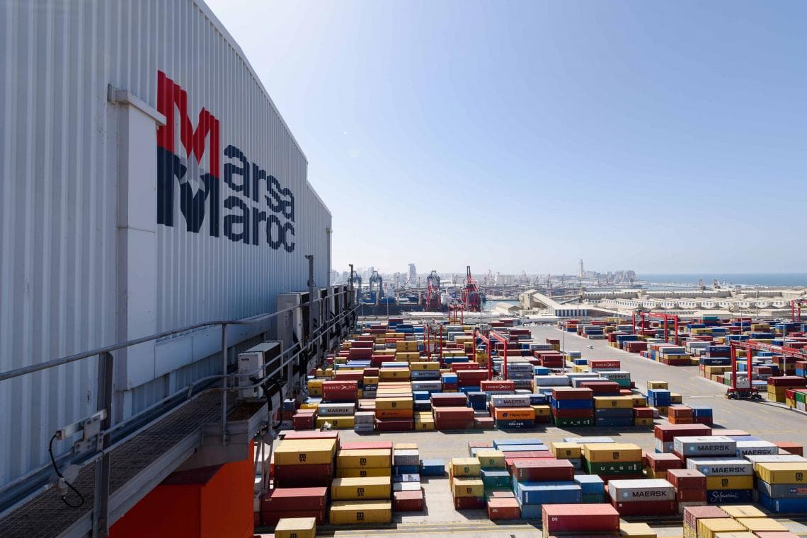 Moroccan port traffic rises 14.4% in Q1 2026