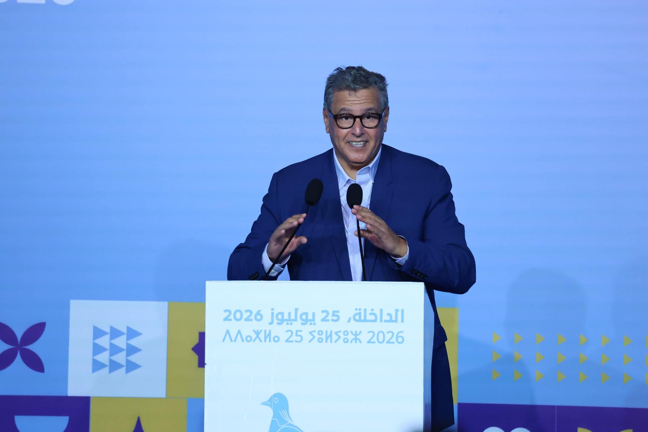 أخنوش يوضح وضعية الانتخابات بعد انضمام لقجع والخطاط