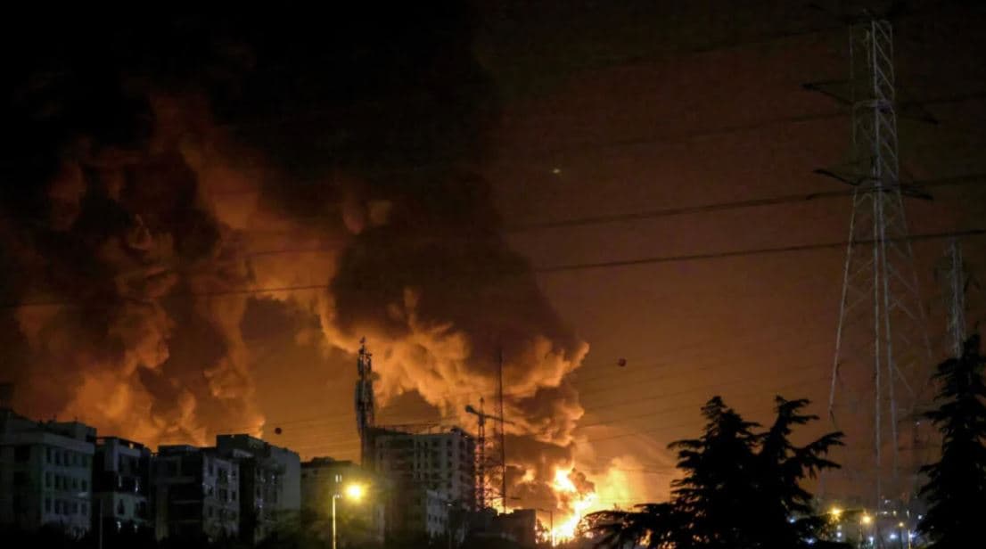 America launches strikes on Iran after Iran attacks Cyprus-flagged container ship