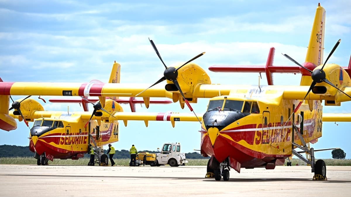 EU Deploys Aerial Support for Fires